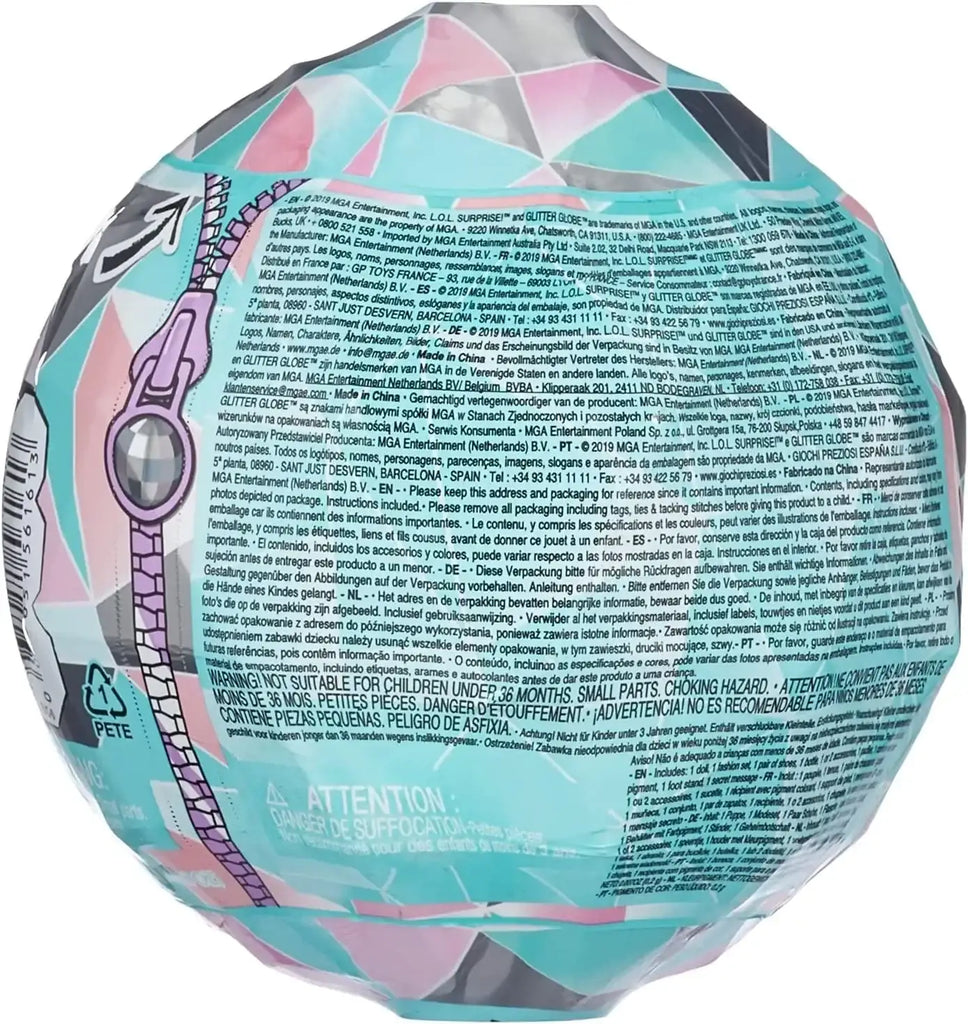 L.O.L. Surprise! Glitter Globe Doll – Winter Disco Series with Glitter Hair and 8 Surprises | Collectible Fashion Doll for Girls (Assorted Styles) - Naivri