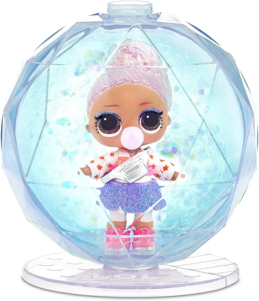 L.O.L. Surprise! Glitter Globe Doll – Winter Disco Series with Glitter Hair and 8 Surprises | Collectible Fashion Doll for Girls (Assorted Styles) - Naivri