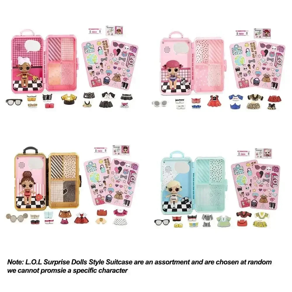 L.O.L. Surprise! Style Suitcase Assortment – Interactive Dress-Up Toy with 15+ Surprises, Lights & Sounds (Ages 4+) - Naivri