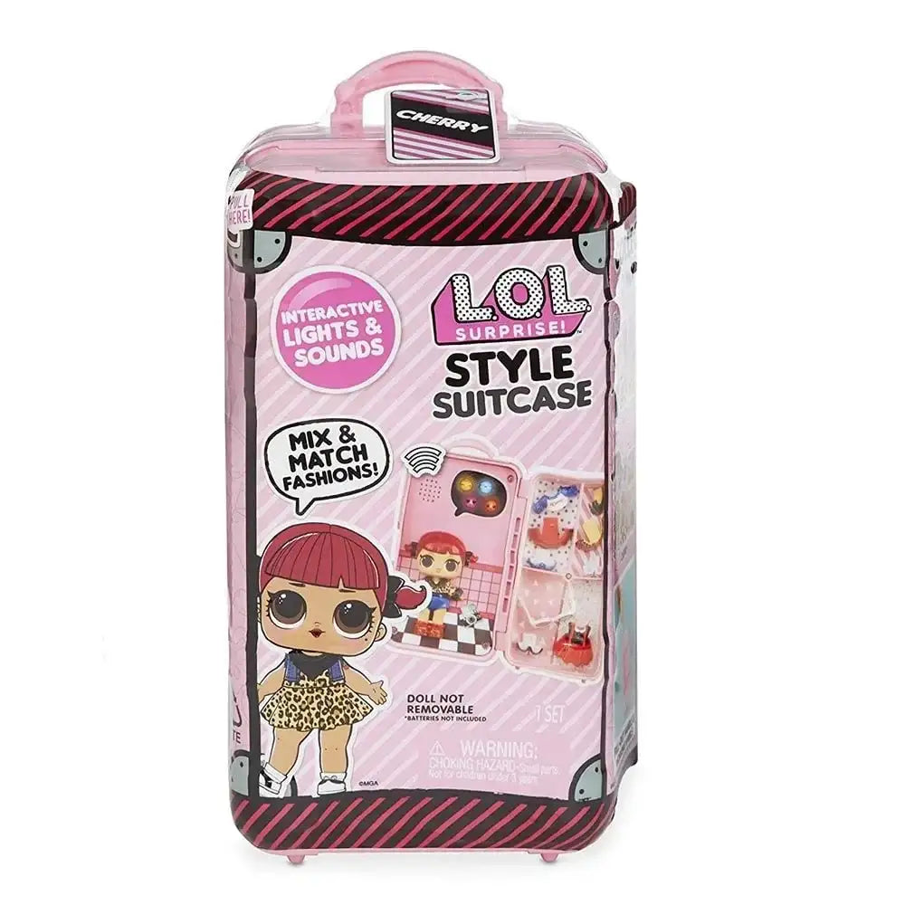 L.O.L. Surprise! Style Suitcase Assortment – Interactive Dress-Up Toy with 15+ Surprises, Lights & Sounds (Ages 4+) - Naivri