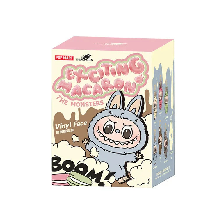 Labubu Exciting Macaron – The Monsters Tasty Macarons Series – Vinyl Face Blind Box - Naivri