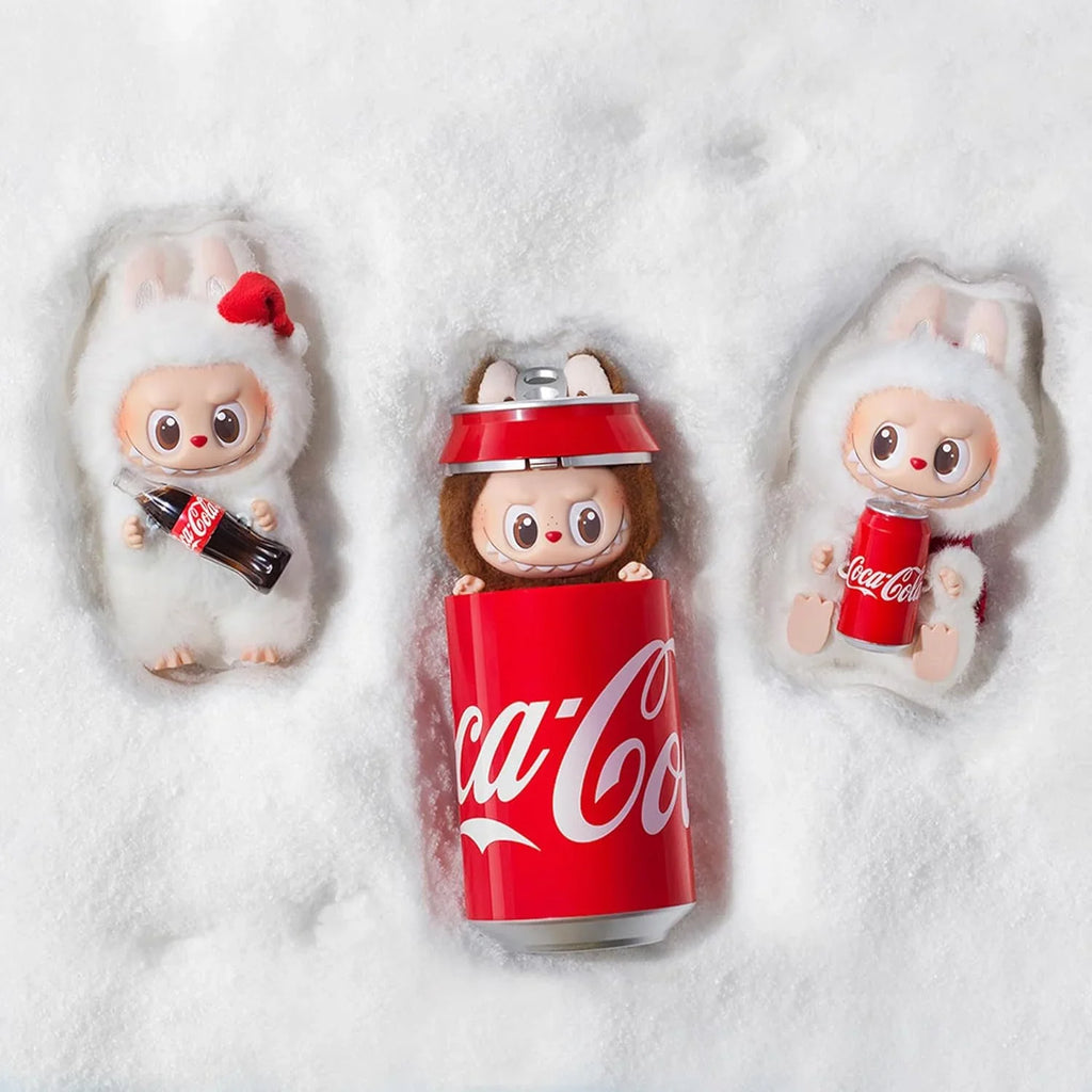 Labubu The Monsters Coca-Cola Edition Vinyl Figure – Collectible Art Toy for Ages 8+ - Naivri