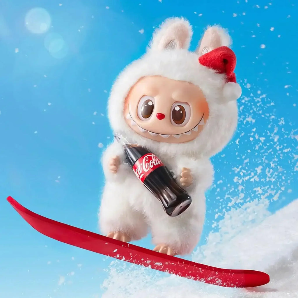 Labubu The Monsters Coca-Cola Edition Vinyl Figure – Collectible Art Toy for Ages 8+ - Naivri