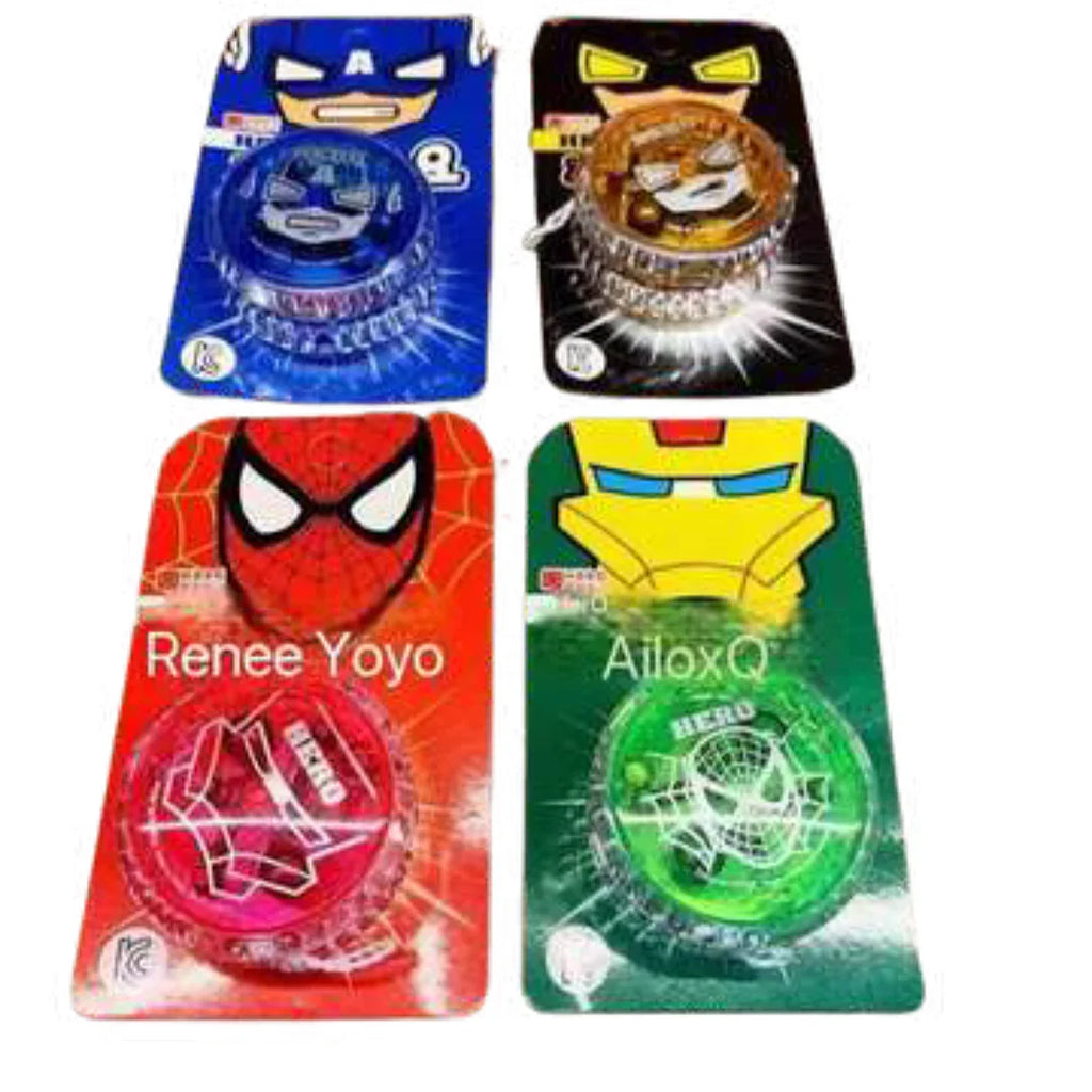 LED Glow YoYo Spinner Toy – Light-Up Ball for Kids (3Y+) - Naivri