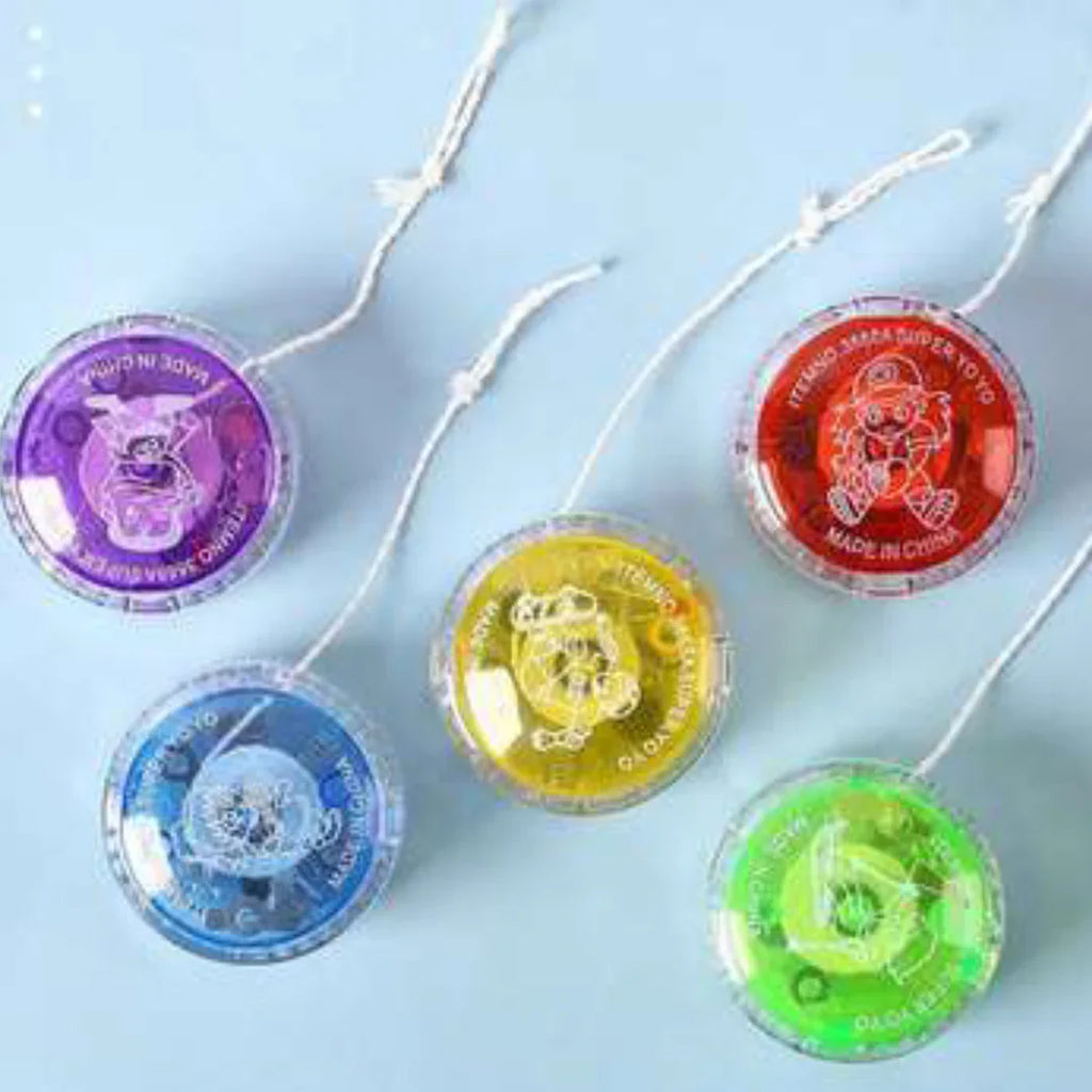 LED Glow YoYo Spinner Toy – Light-Up Ball for Kids (3Y+) - Naivri