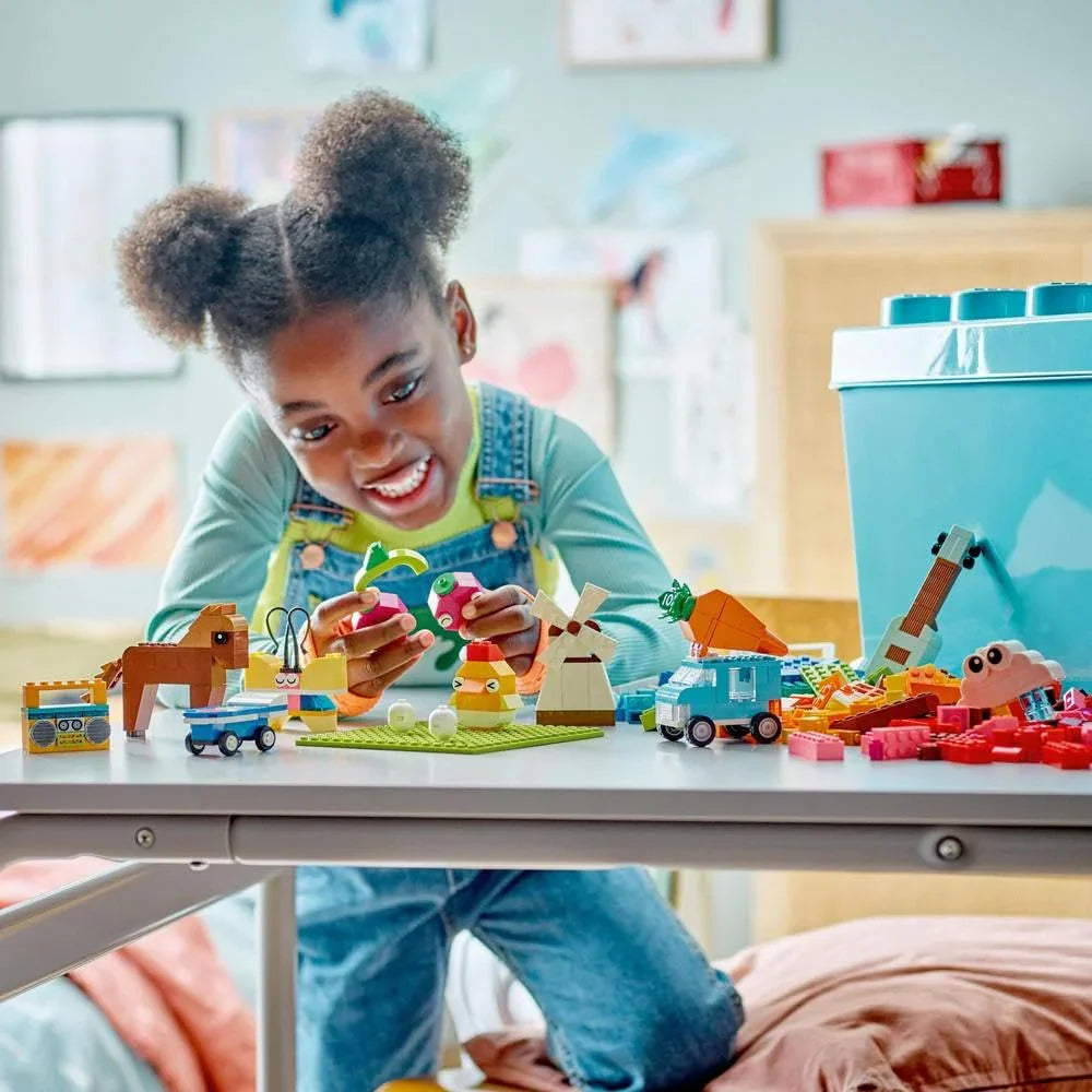 LEGO 11038 Classic Vibrant Builders Mega Brick Box – 850-Piece Creative Set for Ages 4+ - Naivri