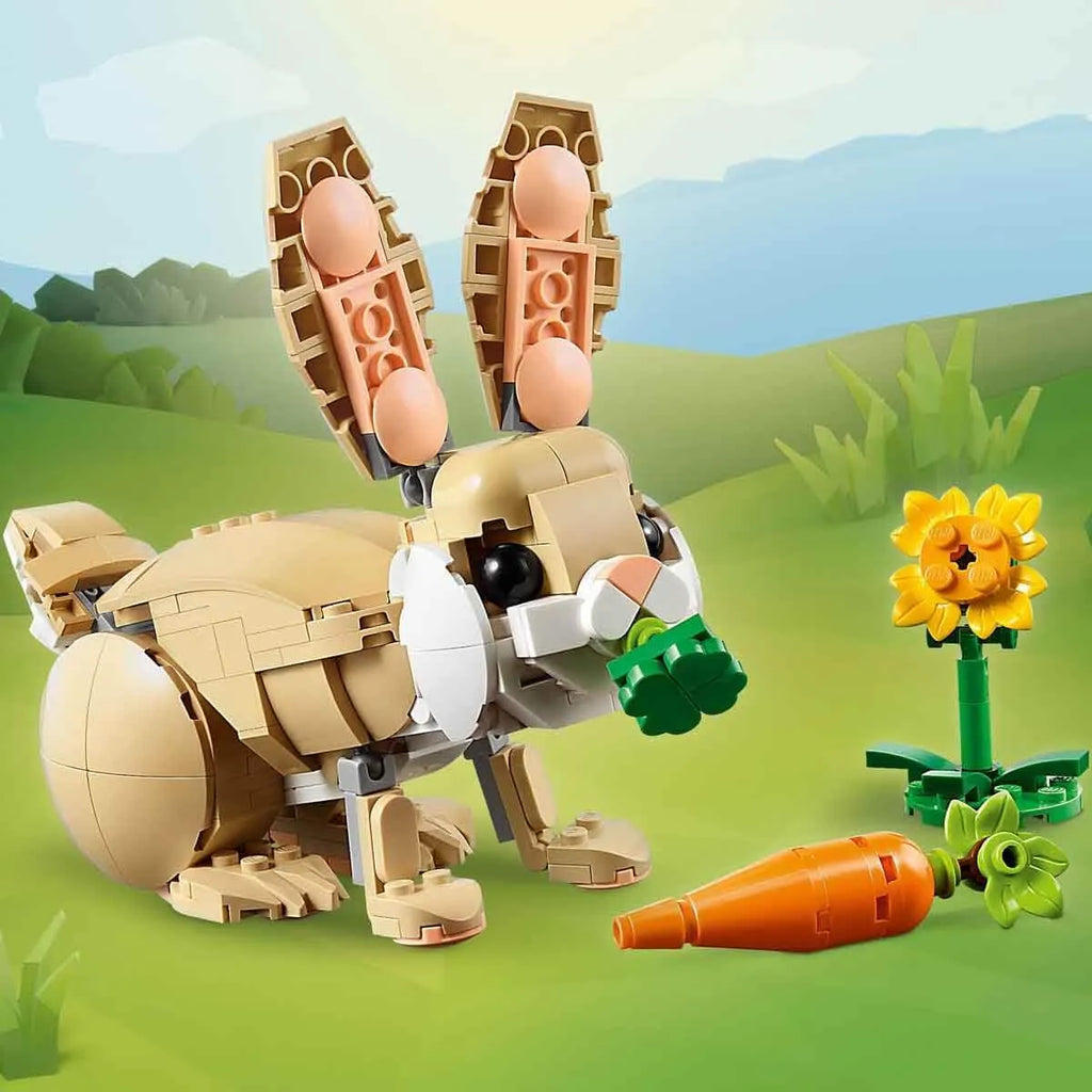 LEGO 31162 Cute Bunny & Friends 3-in-1 Animal Builder Set – Posable Nature Play for Kids 8+ - Naivri