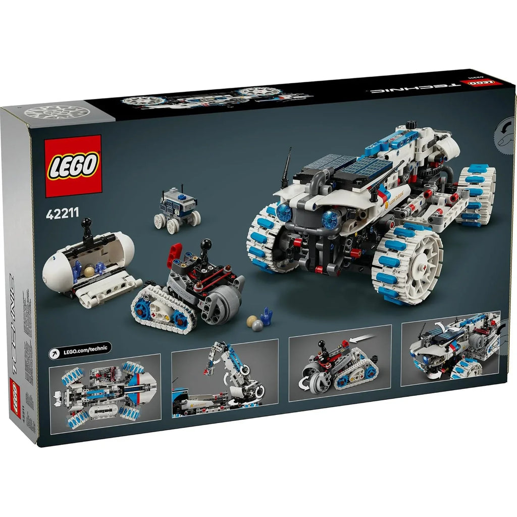 LEGO 42211 Technic Lunar Exploration Multi-Rover Set – STEM Space Vehicle Kit for Ages 10+ - Naivri