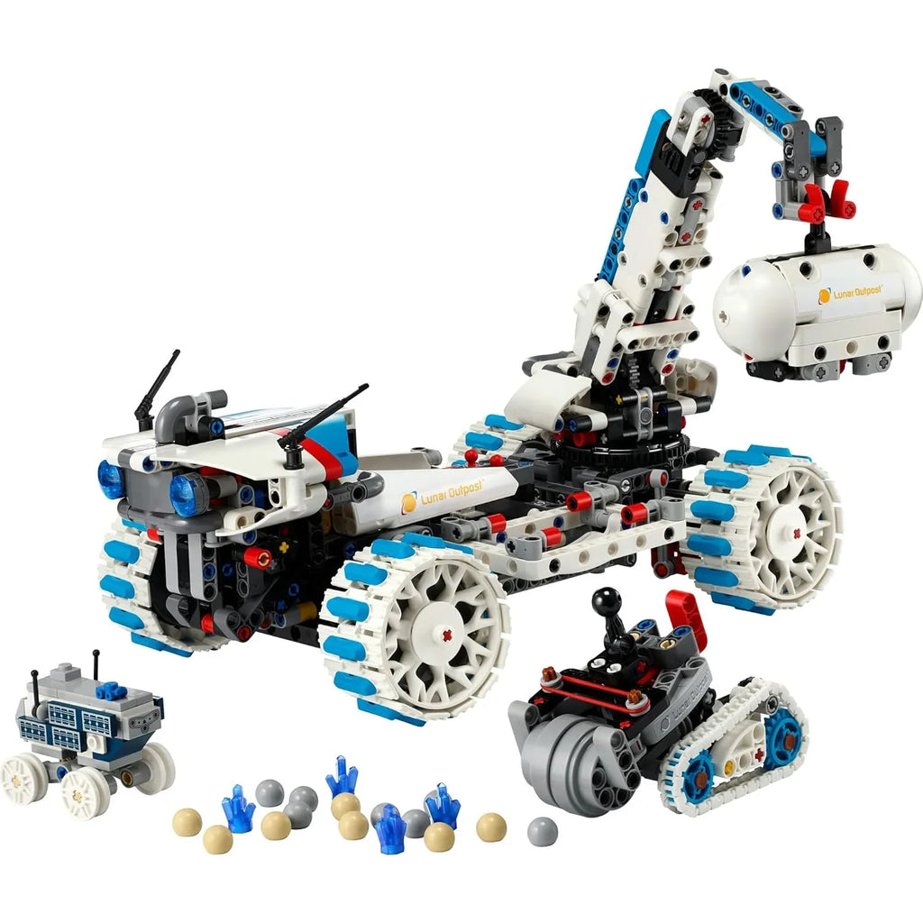 LEGO 42211 Technic Lunar Exploration Multi-Rover Set – STEM Space Vehicle Kit for Ages 10+ - Naivri
