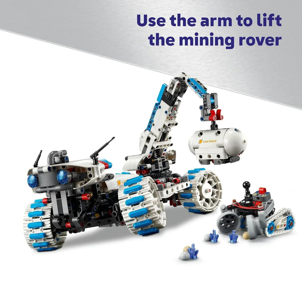 LEGO 42211 Technic Lunar Exploration Multi-Rover Set – STEM Space Vehicle Kit for Ages 10+ - Naivri