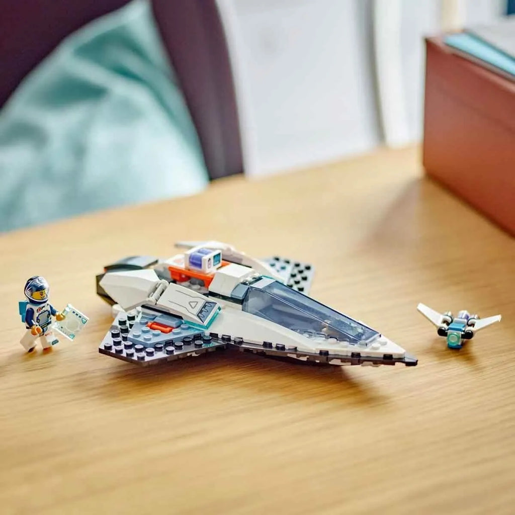 LEGO 60430 City Interstellar Explorer Spaceship – Transforming Thruster Playset for Ages 6+ - Naivri