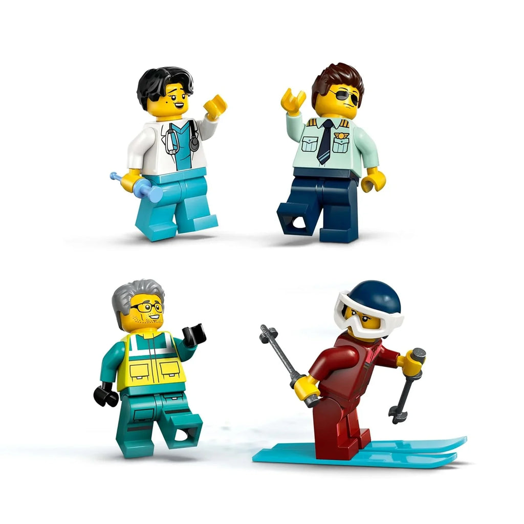 LEGO 60465 City Emergency Air Ambulance Aircraft – Rescue Plane & Medical Playset for Ages 6+ - Naivri