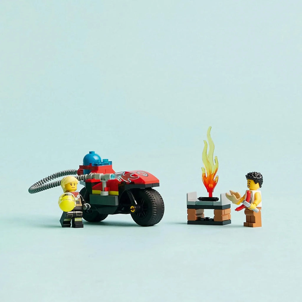 Lego City 60410 Fire Rescue Motorcycle - Naivri