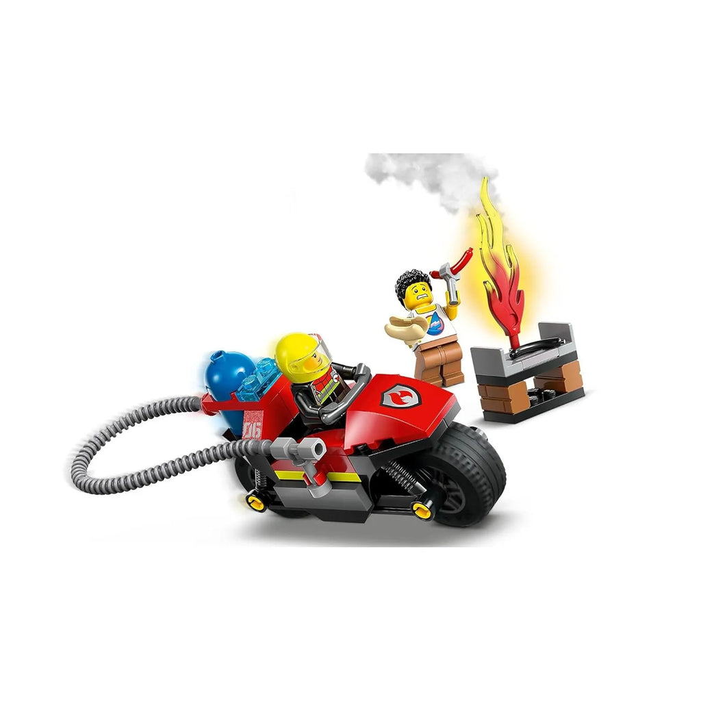 Lego City 60410 Fire Rescue Motorcycle - Naivri