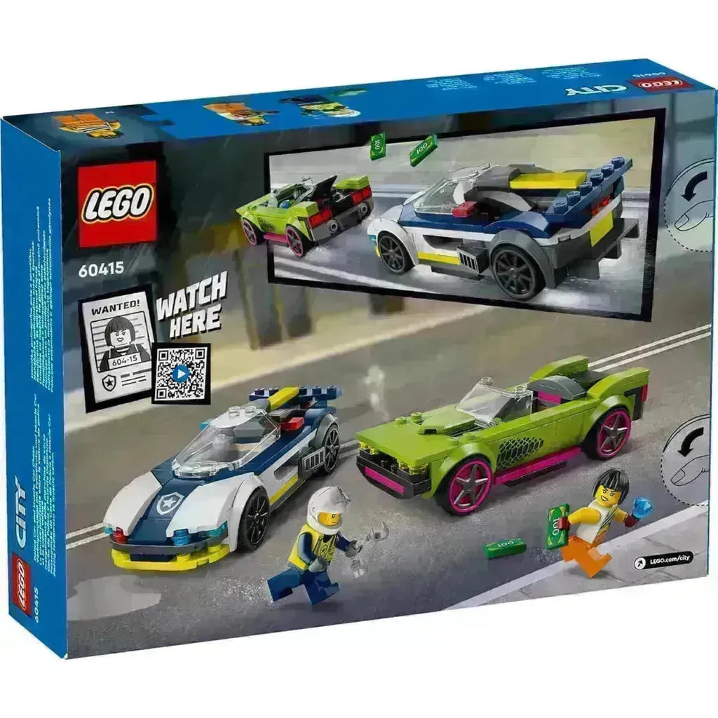 Lego City 60415 Police Car and Muscle Car Chase - Naivri