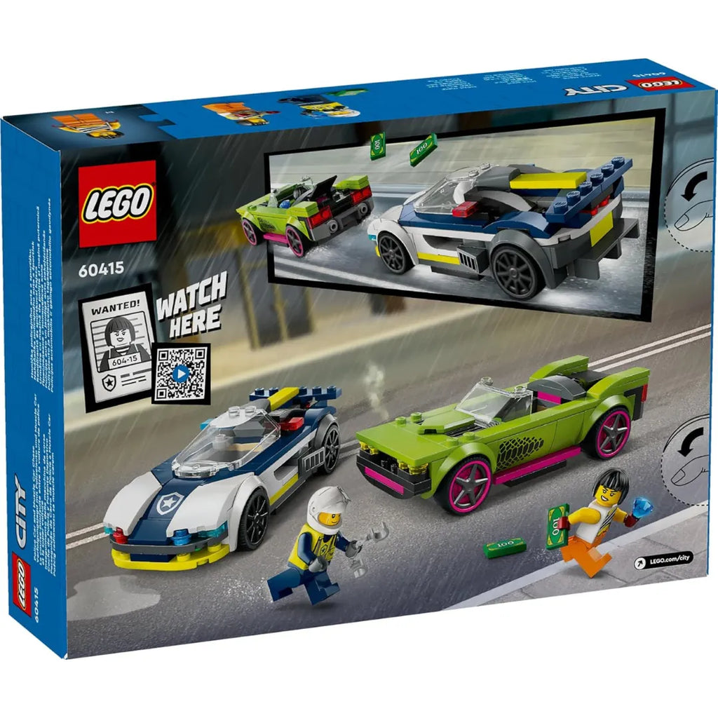 Lego City 60415 Police Car and Muscle Car Chase - Naivri