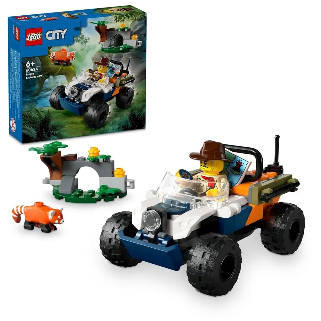 Lego City 60424 Jungle Explorer ATV Red Panda Mission - Naivri