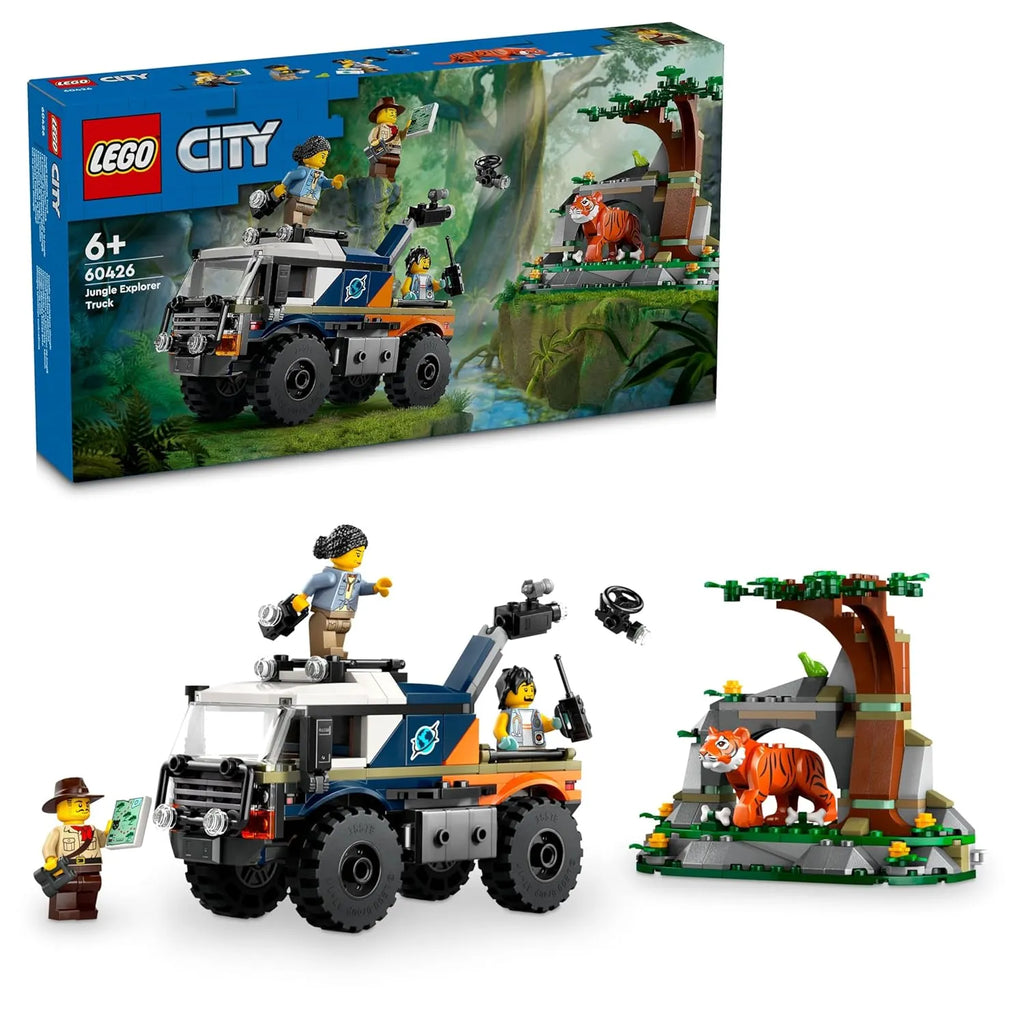 Lego City 60426 Jungle Explorer Off-Road Truck - Naivri