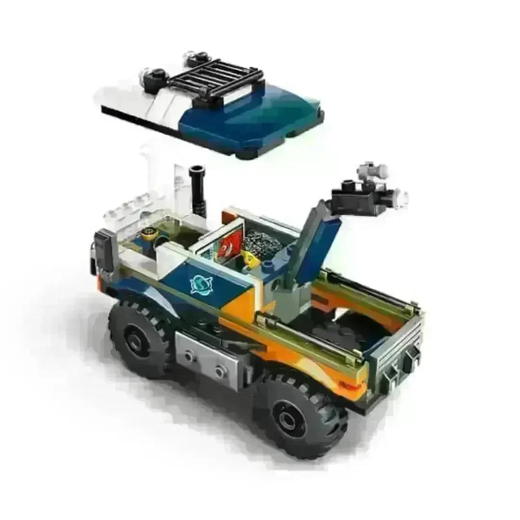 LEGO City 60426 Jungle Explorer Off-Road Truck – Wildlife Adventure Building Set for Kids (6+ Years) - Naivri