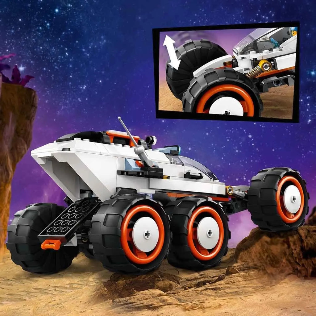 LEGO City 60431 Space Explorer Rover Set – Alien Discovery Playset for Kids 6+ - Naivri
