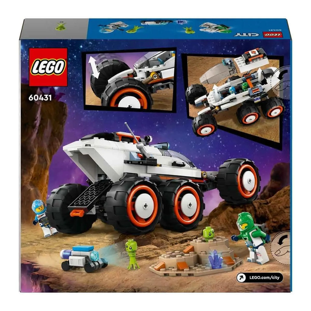 LEGO City 60431 Space Explorer Rover Set – Alien Discovery Playset for Kids 6+ - Naivri