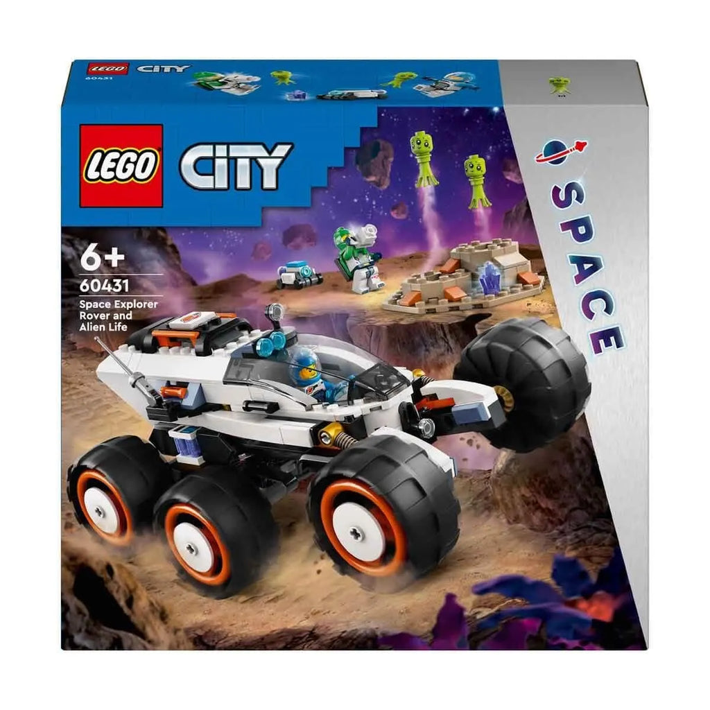 LEGO City 60431 Space Explorer Rover Set – Alien Discovery Playset for Kids 6+ - Naivri
