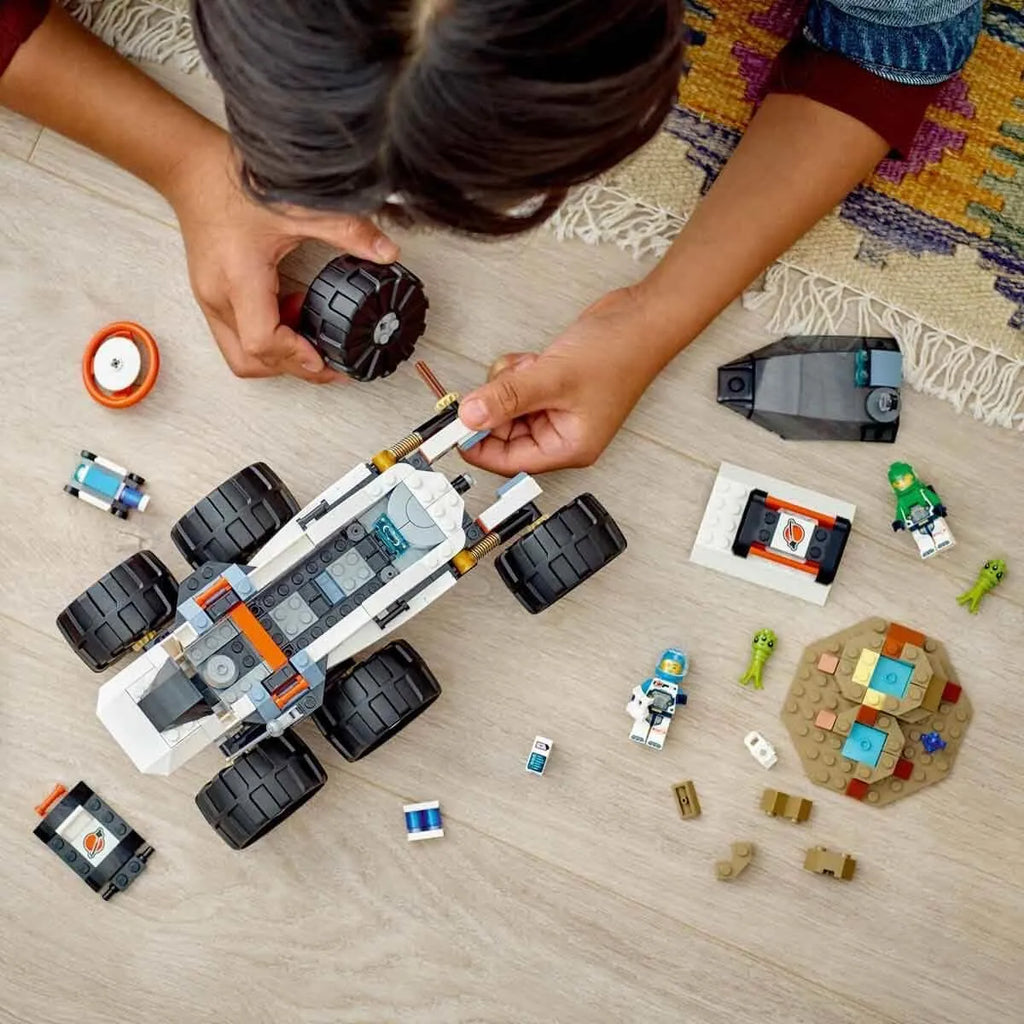 LEGO City 60431 Space Explorer Rover Set – Alien Discovery Playset for Kids 6+ - Naivri