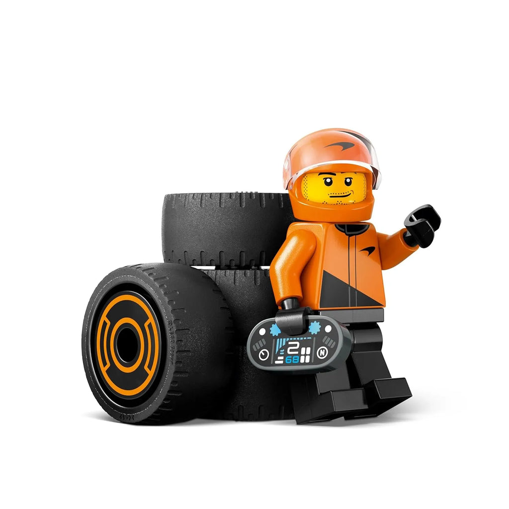 Lego City 60442 F1® Driver with McLaren Race Car - Naivri