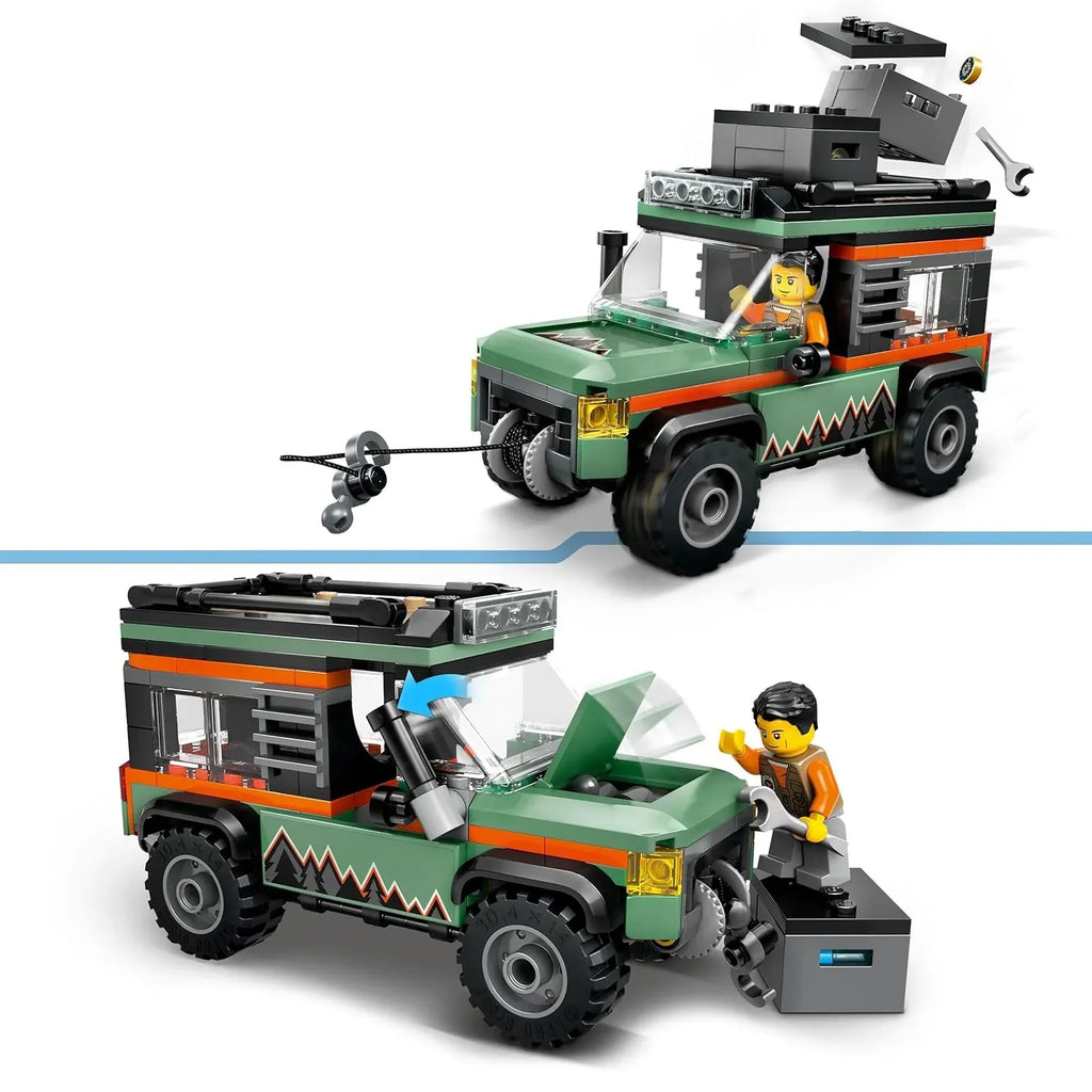 LEGO City 60447 Off-Road 4x4 Mountain Truck – Adventure Toy for Kids - Naivri