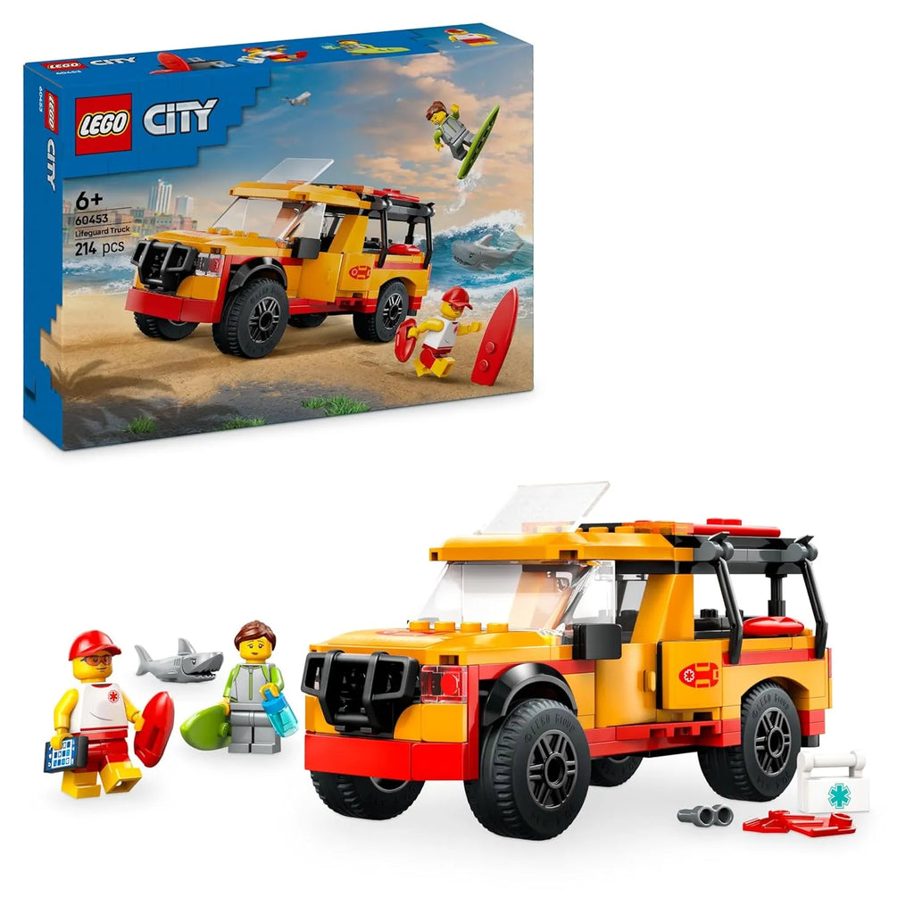 Lego City 60453 Lifeguard Beach Rescue Truck - Naivri