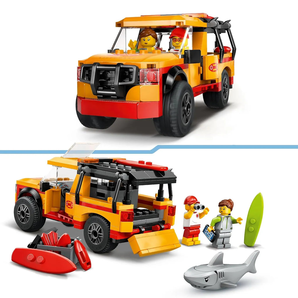 Lego City 60453 Lifeguard Beach Rescue Truck - Naivri