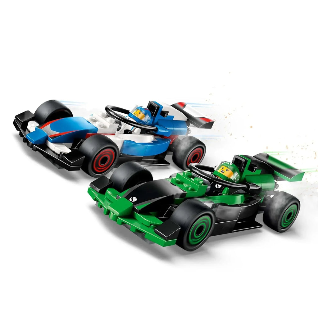 LEGO City F1 Grid 60474 Dual Team Race Set – VCARB & Sauber Cars for Ages 6+ - Naivri