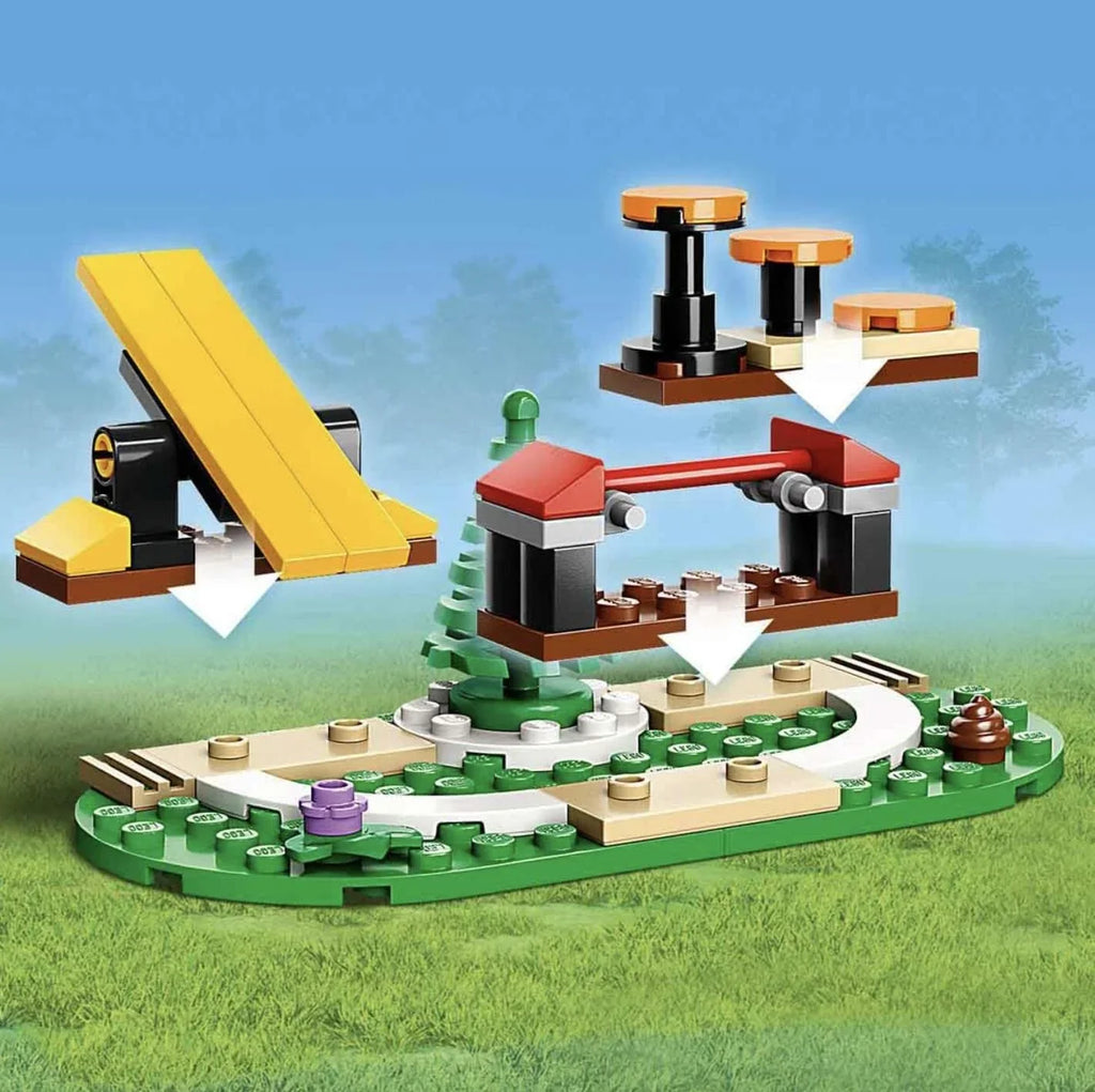 LEGO City Mobile Police Dog Training 60369 Building Toy Set, Multicolor - Naivri
