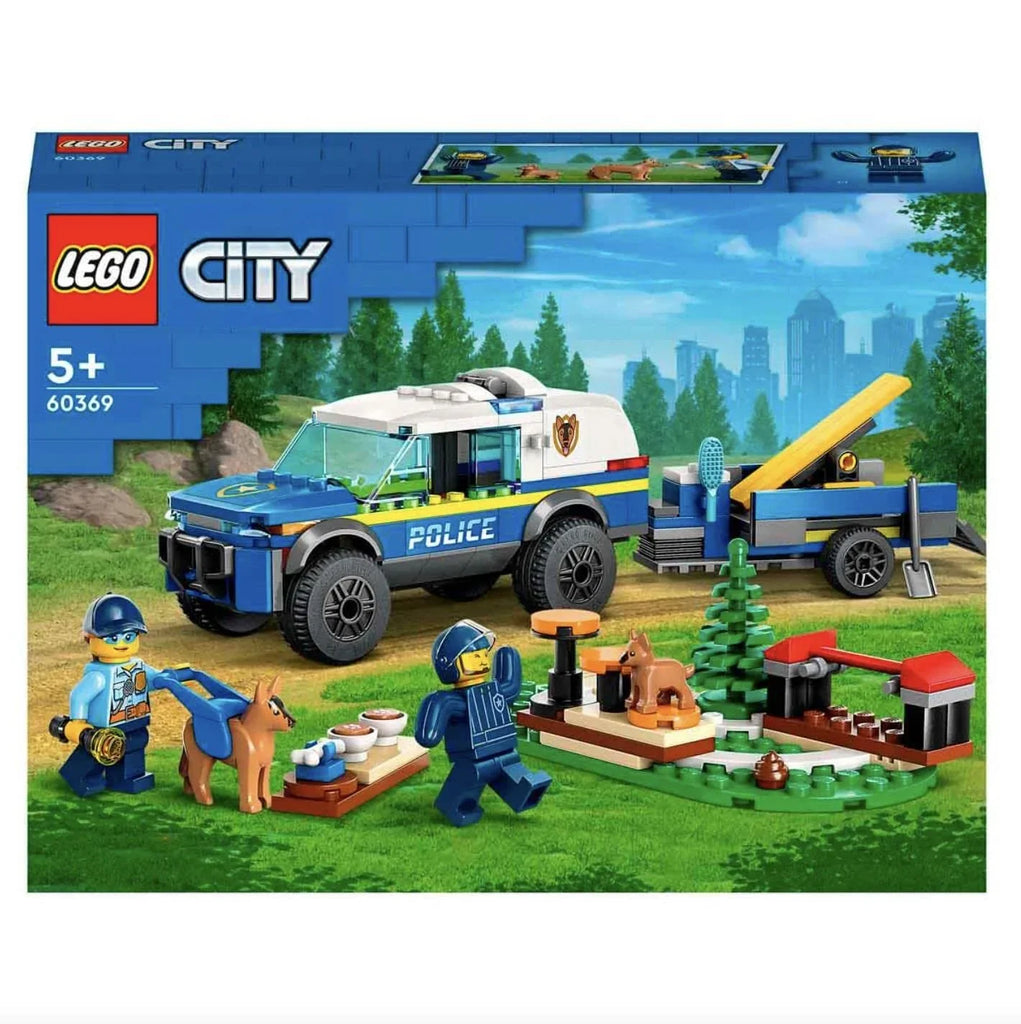 LEGO City Mobile Police Dog Training 60369 Building Toy Set, Multicolor - Naivri