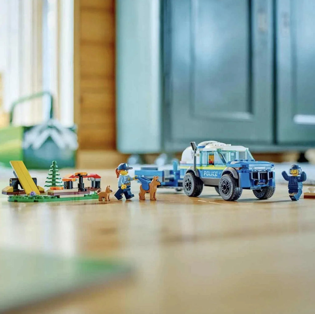 LEGO City Mobile Police Dog Training 60369 Building Toy Set, Multicolor - Naivri