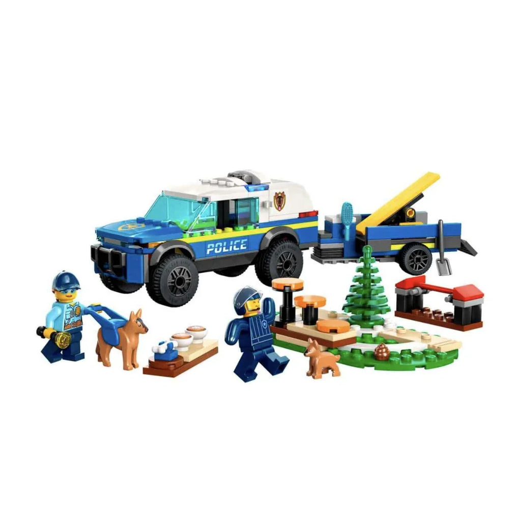LEGO City Mobile Police Dog Training 60369 Building Toy Set, Multicolor - Naivri