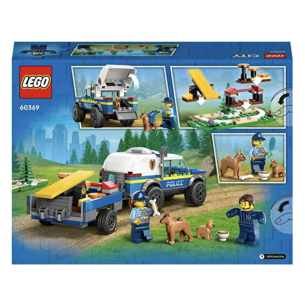 LEGO City Mobile Police Dog Training 60369 Building Toy Set, Multicolor - Naivri