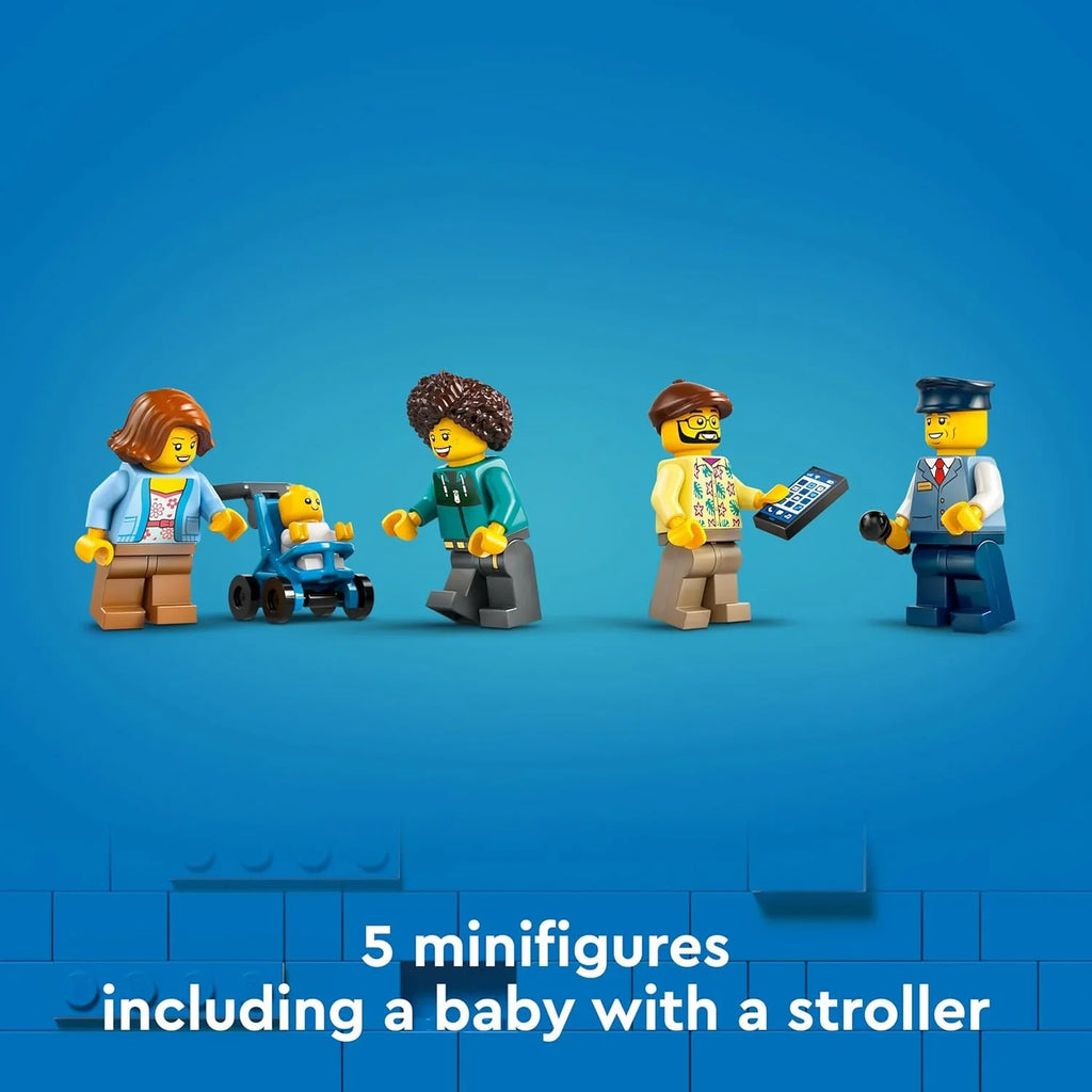 LEGO City Red Double-Decker Bus 60407 Building Toy for Kids 7+ - Naivri