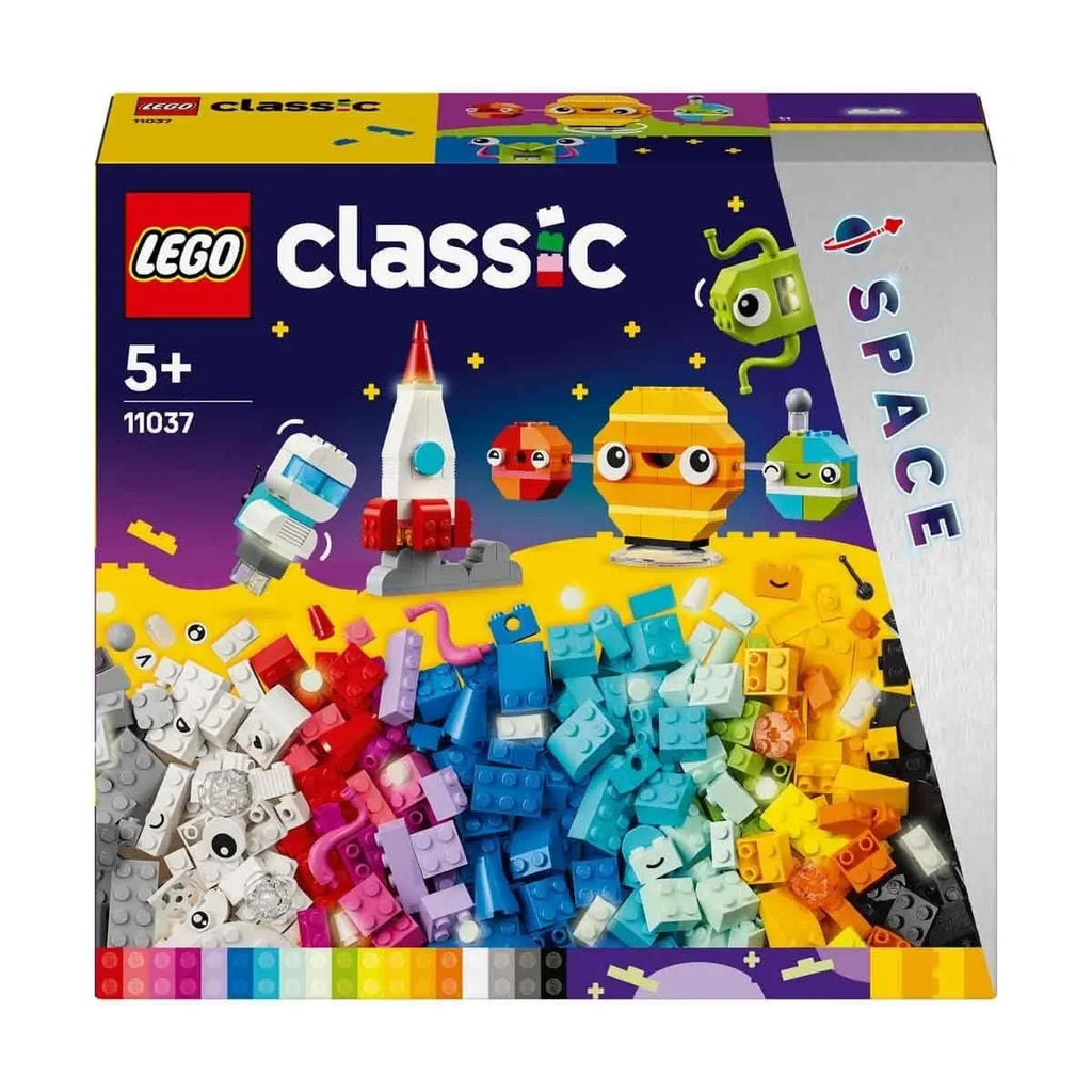 LEGO Classic 11037 Creative Space Planets Set – Fun Solar System Building Kit for Kids - Naivri