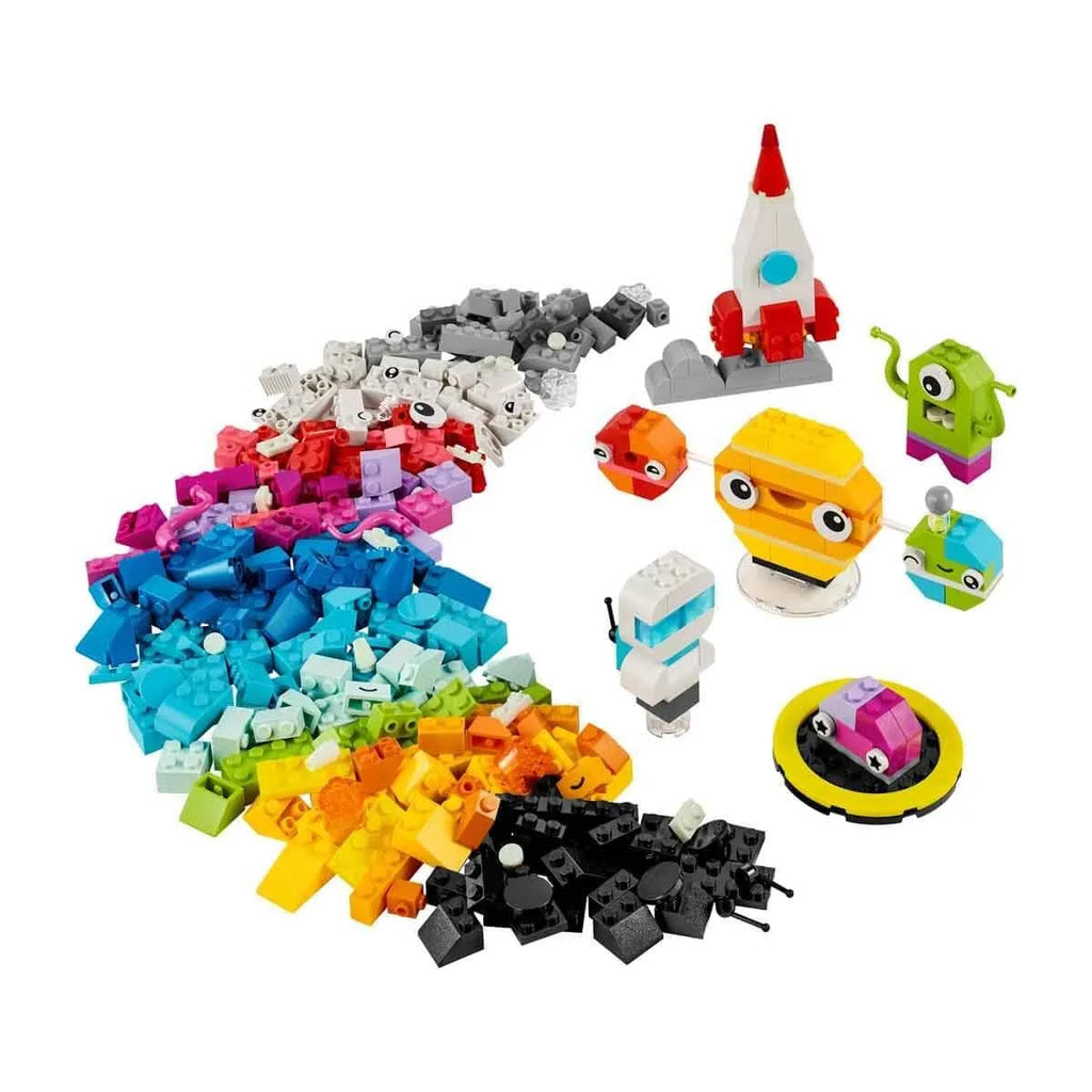 LEGO Classic 11037 Creative Space Planets Set – Fun Solar System Building Kit for Kids - Naivri
