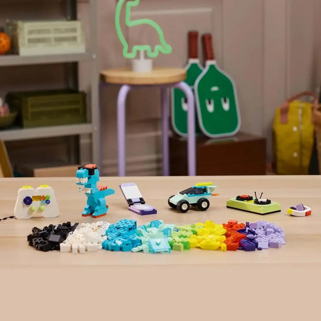 LEGO Classic Cool Creative Box 11043 – Colorful Building Bricks Toy for Kids 5+ - Naivri