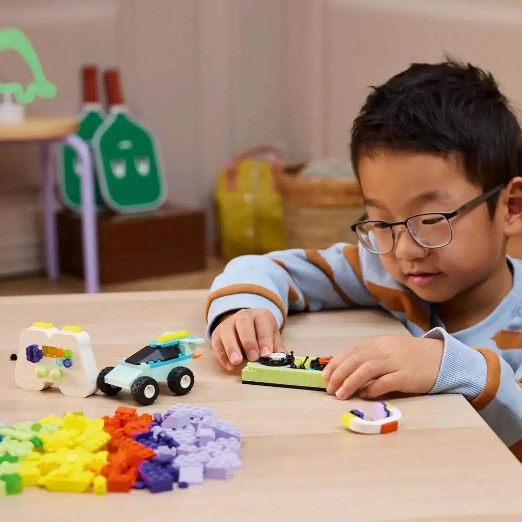 LEGO Classic Cool Creative Box 11043 – Colorful Building Bricks Toy for Kids 5+ - Naivri