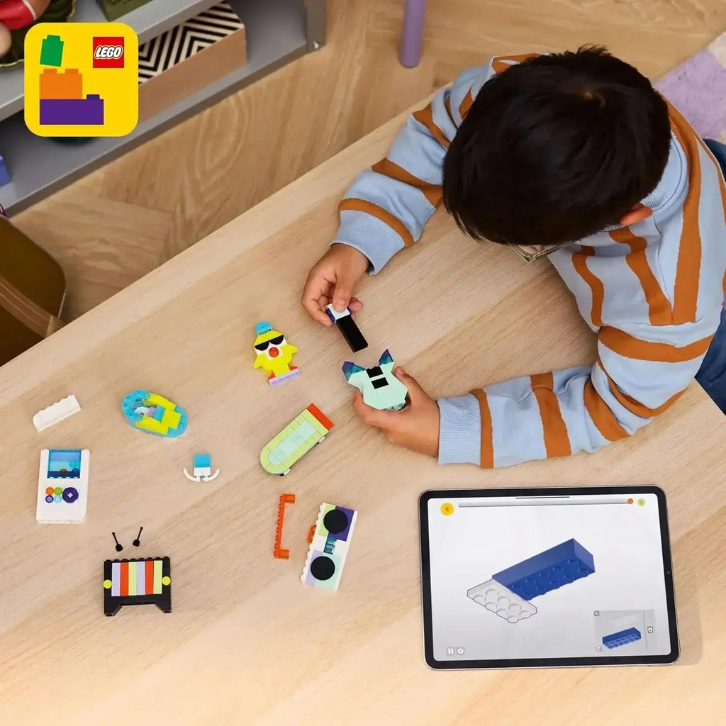 LEGO Classic Cool Creative Box 11043 – Colorful Building Bricks Toy for Kids 5+ - Naivri