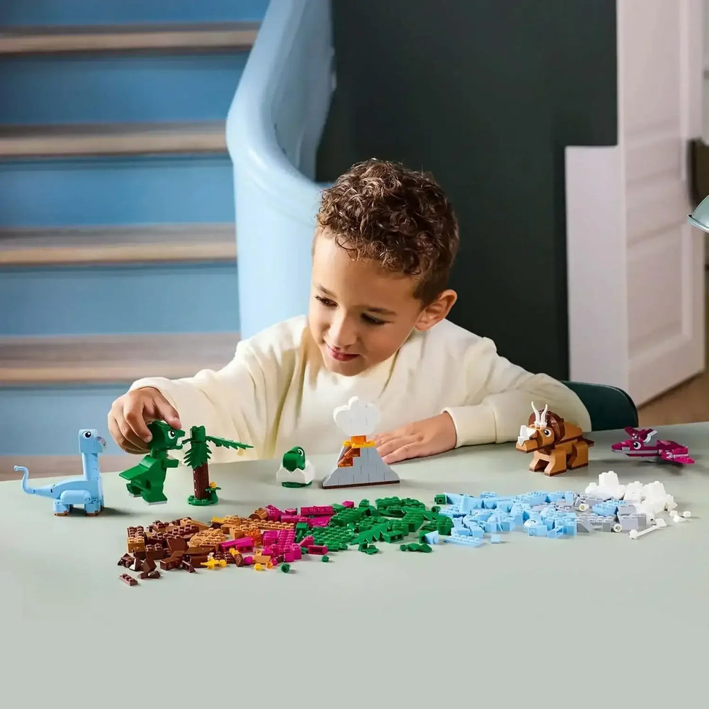 LEGO Classic Creative Dinosaurs 11041 – Building Blocks Toy for Kids 5+ - Naivri