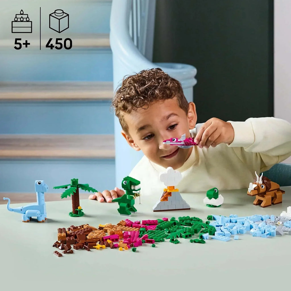 LEGO Classic Creative Dinosaurs 11041 – Building Blocks Toy for Kids 5+ - Naivri