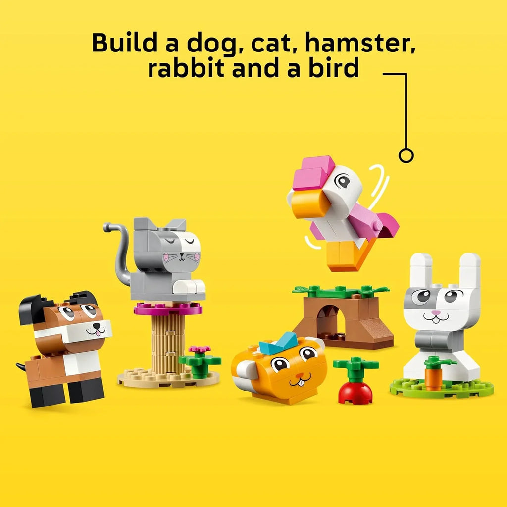 LEGO Classic Creative Pets 11034 – Build-an-Animal Toy for Kids 5+ - Naivri