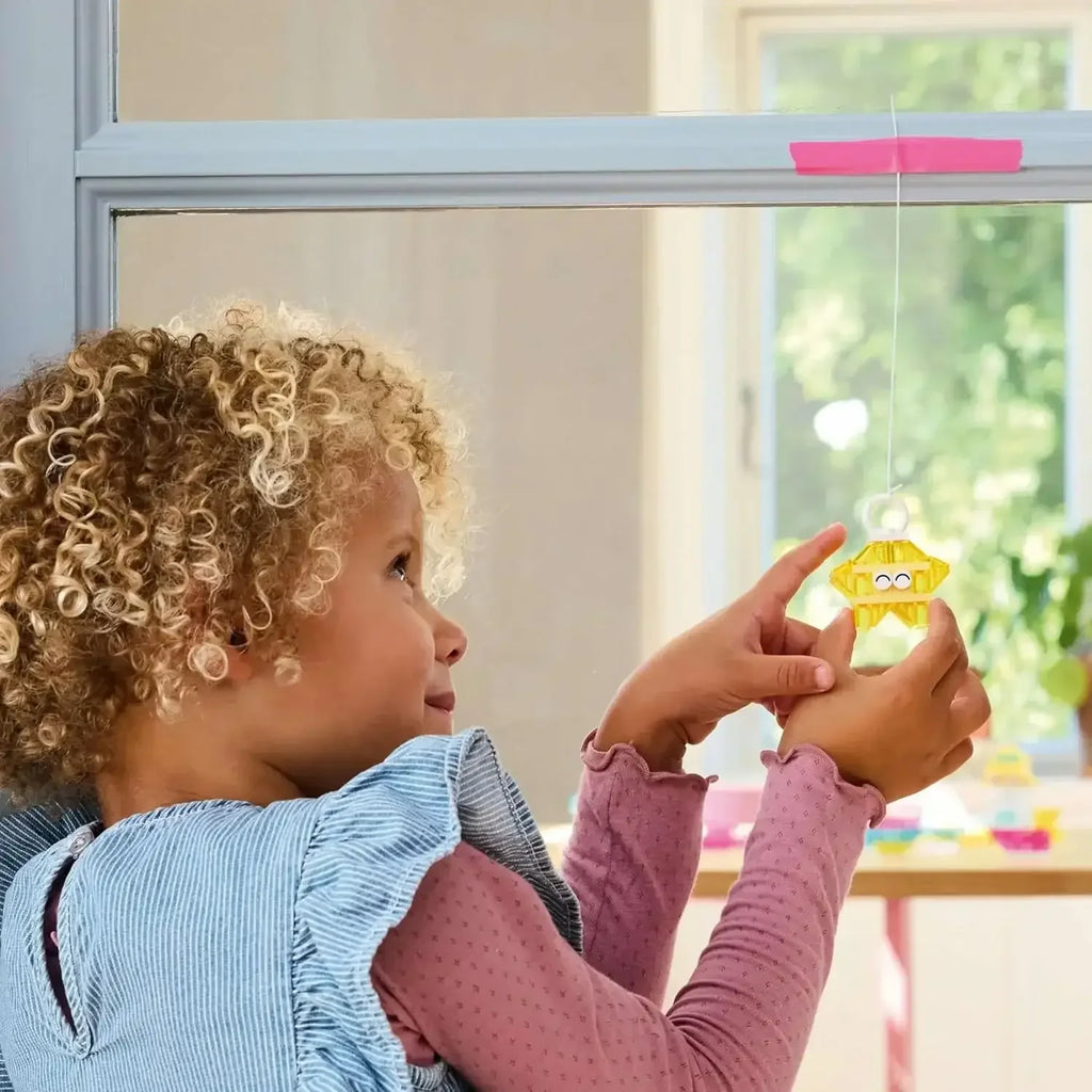 LEGO Classic Magical Transparent Box 11040 – Colorful Building Bricks Set for Kids 5+ - Naivri