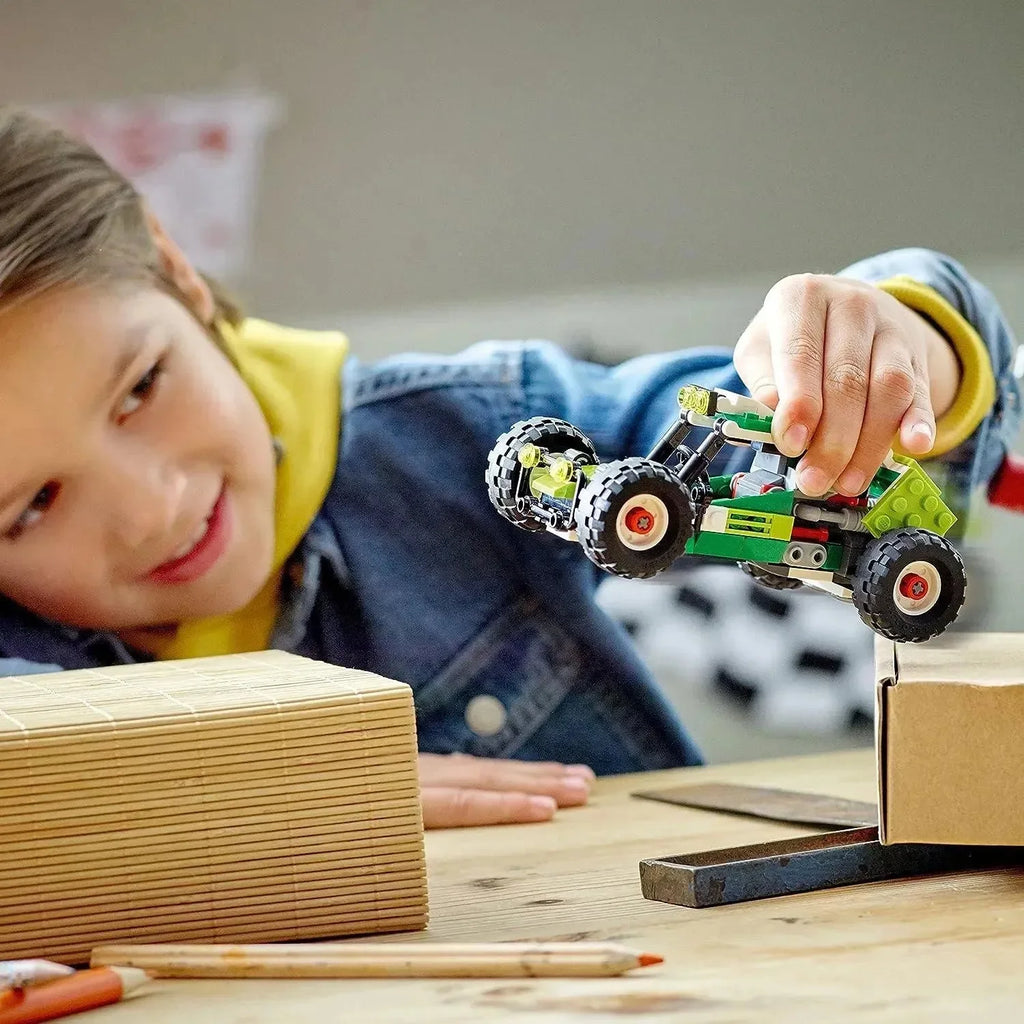 LEGO Creator 31123 Off-Road Buggy 3-in-1 Building Toy | Buggy, Skid Loader & ATV Models | Age 7+ - Naivri