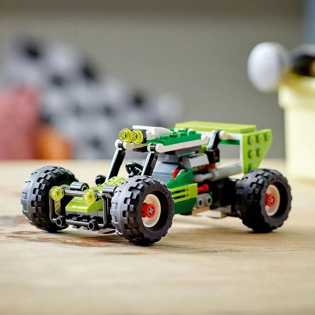 LEGO Creator 31123 Off-Road Buggy 3-in-1 Building Toy | Buggy, Skid Loader & ATV Models | Age 7+ - Naivri