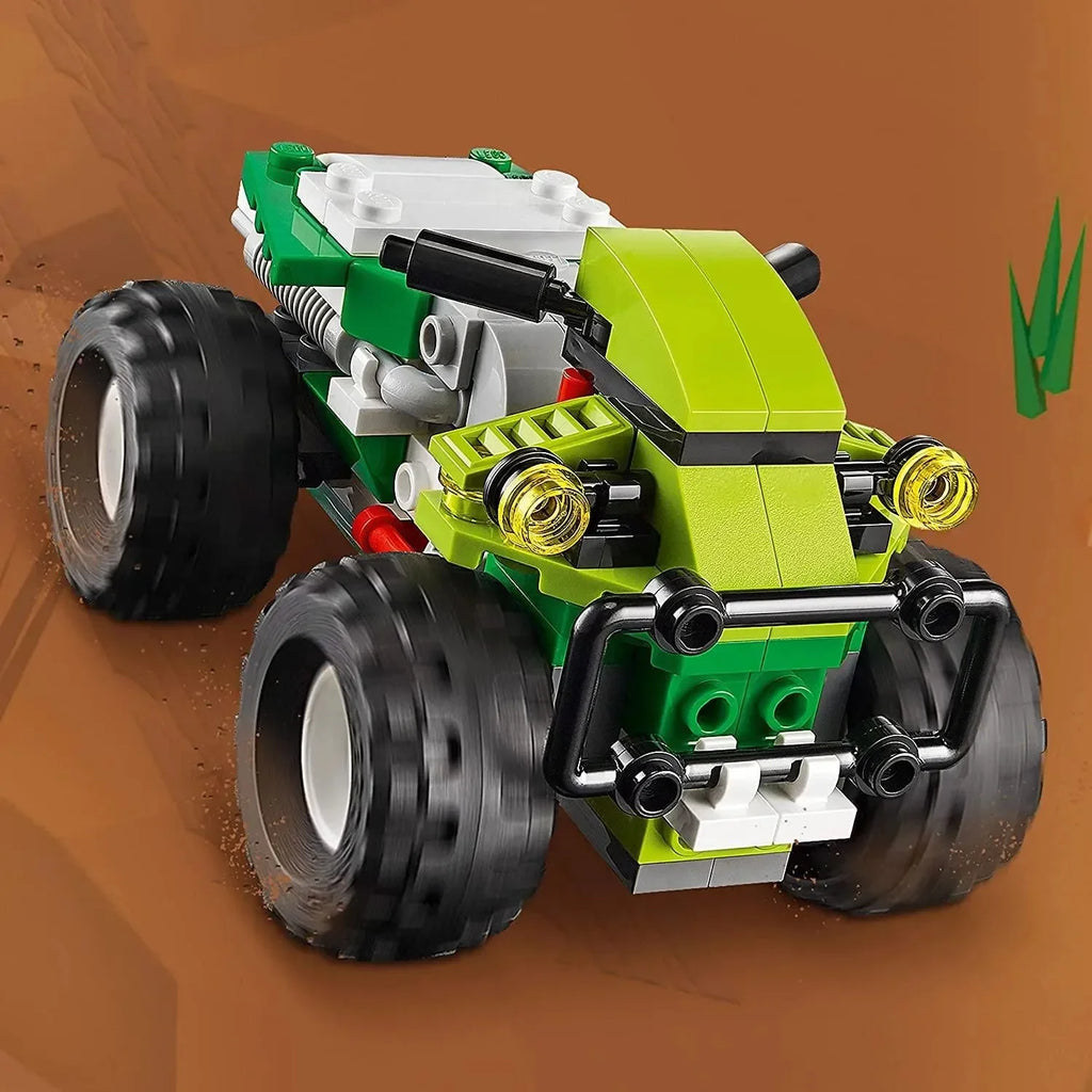 LEGO Creator 31123 Off-Road Buggy 3-in-1 Building Toy | Buggy, Skid Loader & ATV Models | Age 7+ - Naivri